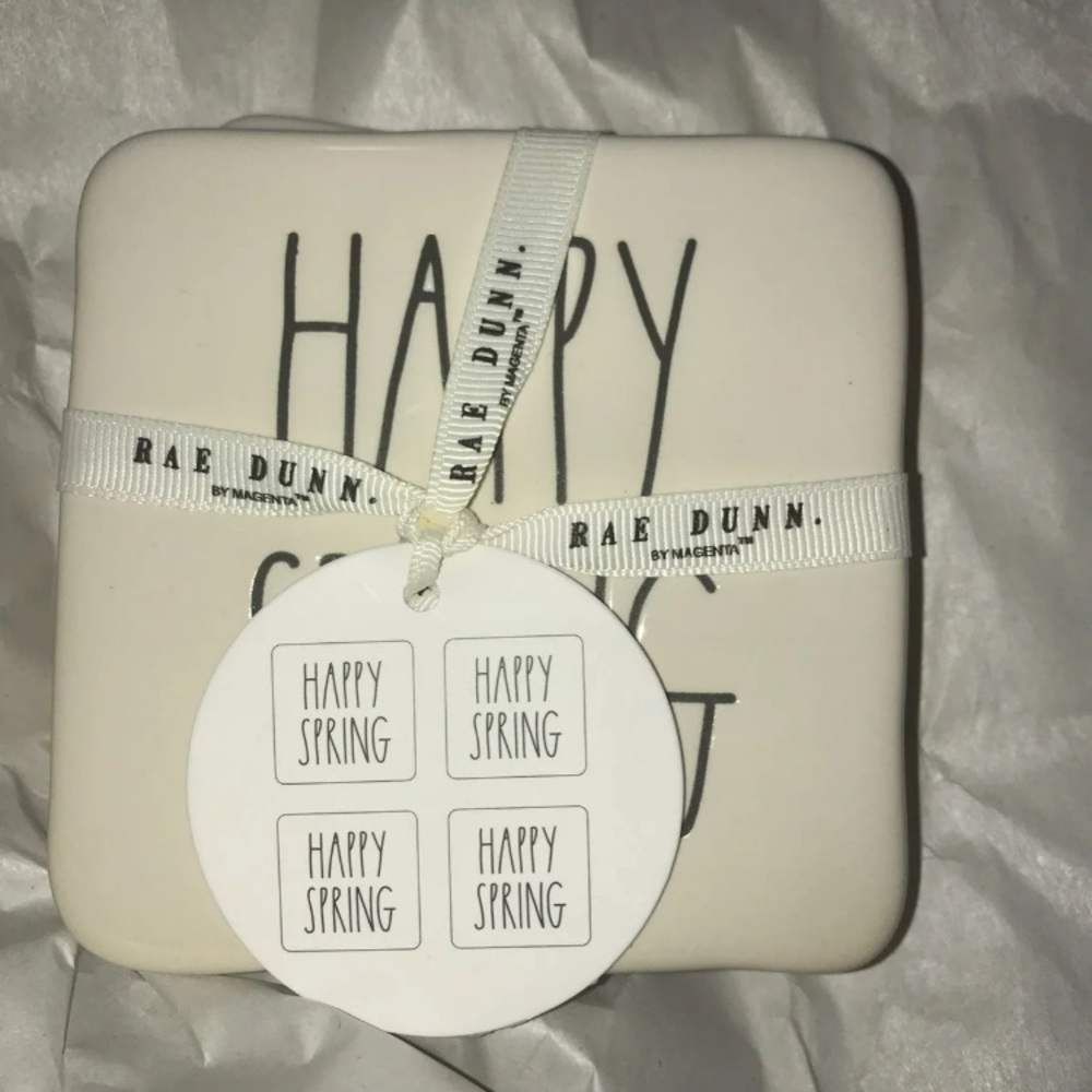 Rae Dunn Coasters - Picture 3 of 4